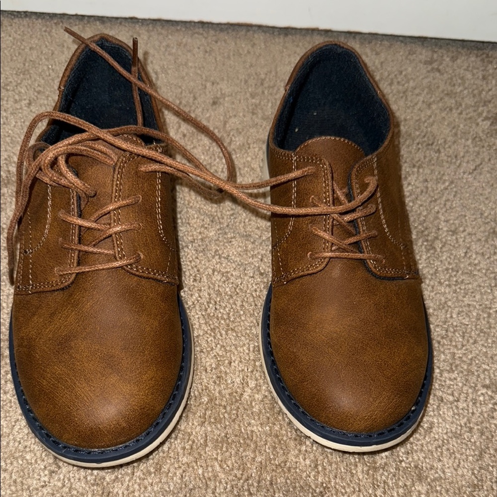 Boy’s Brown Leather Shoes